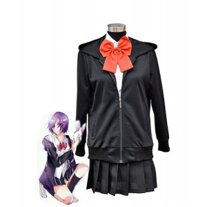 Tokyo Ghouls : Touka Kirishima Noir Uniforme Scolaire Costumes Cosplay